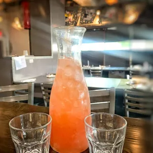 Shareable Strawberry Soju Cocktail.
