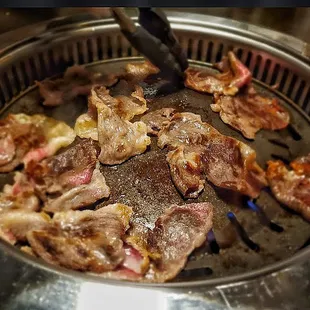 Brisket on the grill