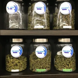 Different strains of CBD Flower