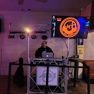 New DJ Booth setup