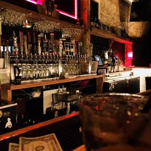 Enjoying a "Lemmy" at a real good dive bar in a rich historic neighborhood