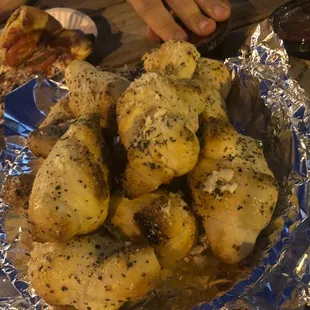 Garlic knots.