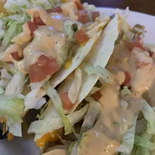 Chicken taco special on Tuesday