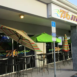 outdoor seating