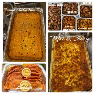 Catering Available Mac &amp; Cheese, Buffalo Wing Dip !