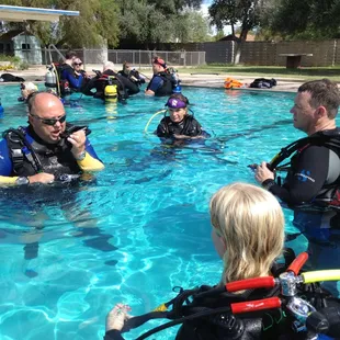 Open Water Scuba course
