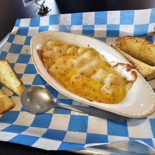 Baked Scallops Scampi