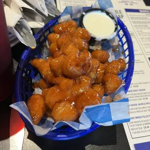 Honey Habanero cali-wings are the bomb!