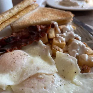 Classic egg breakfast