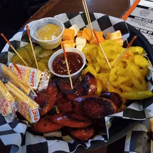 Cheese n sausage $11