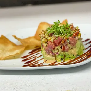 Tostada de atún