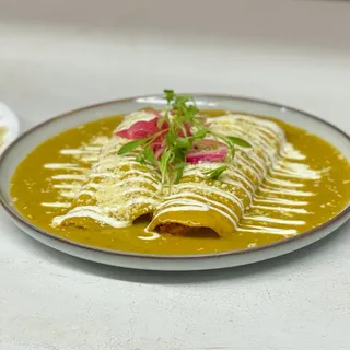 Enchiladas Verdes