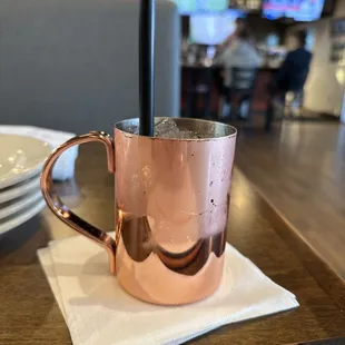 Bourbon based mule
