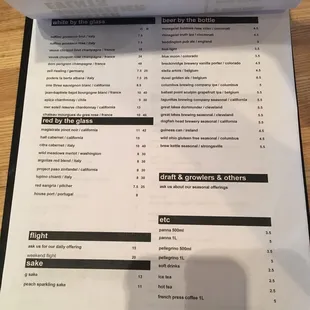Great wine selection, happy hour daily