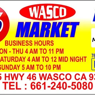 76 wasco market