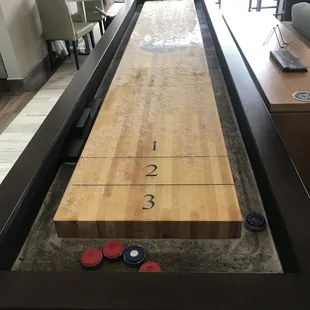 shuffle board!