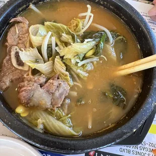 Beef Rib Bone Soup