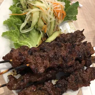 Beef Skewers