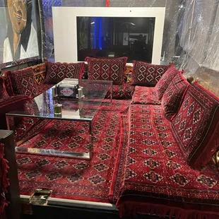 Outside seats