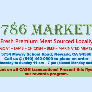 786 Market - Quality hand-slaughtered meat