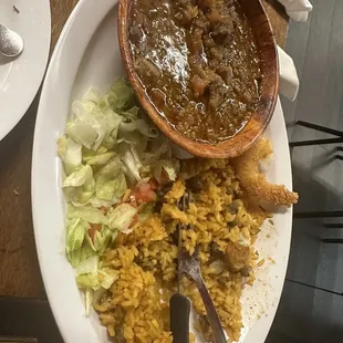 Beyond salty. Manager refused to taste or reimburse.