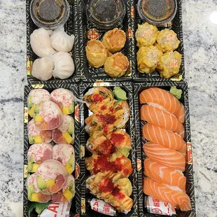 food, sushi, sushi and sashimi, sashimi