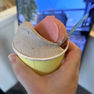 Love the mascarpone oreo but strawberry tasted artificial and tart
