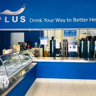 We opened March. Our store's concept is Making clean water store~~!