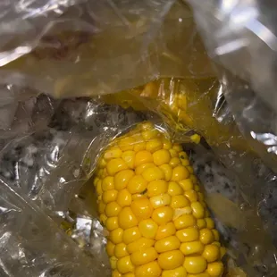 &quot;Garlic butter&quot; corn on the cob