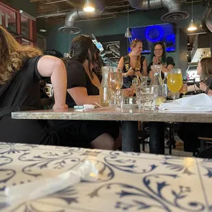 Loud, obnoxious, drunken bachelorette party