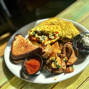 Vegetable Omelette