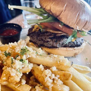 Perfect Burger Plate