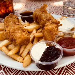 Fish and Chips Plate