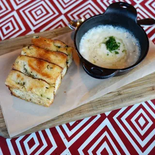 White Truffle Toast Dinner
