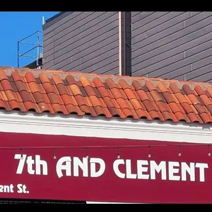 It's between 6th and 7th Avenue and Clement not 7th and Market