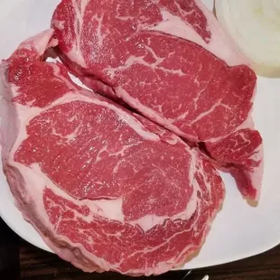 prime rib eye steak
