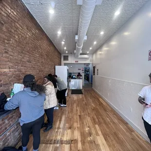 Place is clean and minimal.