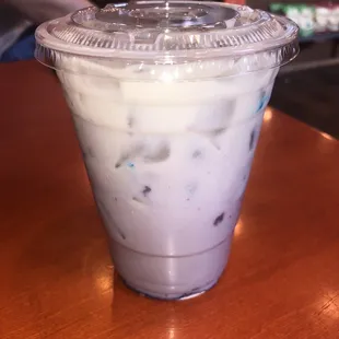 Iced Taro Latte