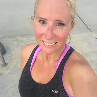 6 miles whoooooi yay team Kelly