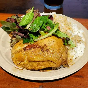 Chicken Adobo Plate