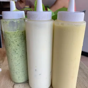 You must try these 3 sauces!