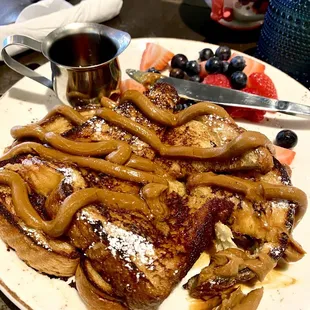 Dulce de leche French Toast