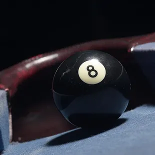 a billiard's eight ball