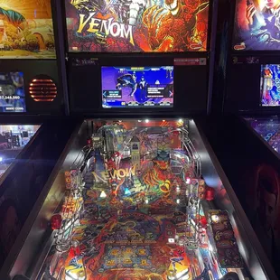 New venom pinball