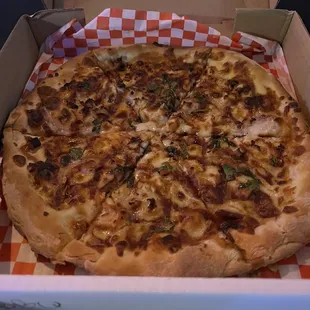 Bbq chicken pizza