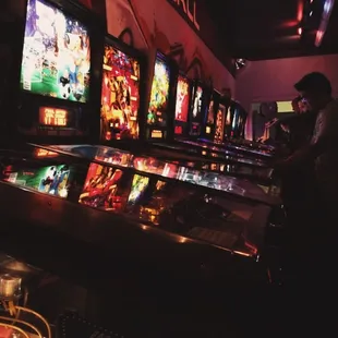 Pinball machines