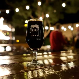 Keeping cozy with a delicious stout
