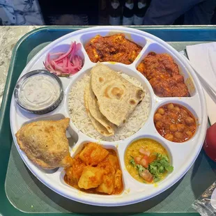 Chicken Thali
