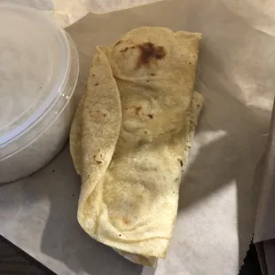 A full order of naan.