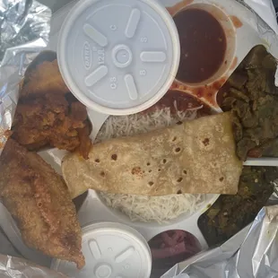 Vegan Thali Platter